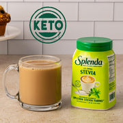 SPLENDA_Stevia_Zero_Calorie_Sweetener,_Plant_Based_Sugar_Substitute_Granulated_Powder,_19_oz_Jar