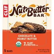 CLIF_Nut_Butter_Bar_-_Chocolate_Peanut_Butter_-_Filled_Energy_Bars_-_Non-GMO_-_USDA_Organic_-_Plant-Based_-_Low_Glycemic_-_1.76_oz._(5_Pack)