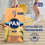 P.A.N._Yellow_Corn_Meal_–_Pre-cooked_Gluten_Free_and_Kosher_Flour_for_Arepas_(2.2_lb/Pack_of_1)