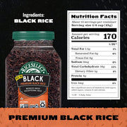 RiceSelect_Premium_Black_Rice,_Whole-Grain,_Gluten-Free,_Non-GMO,_and_Vegan_Rice,_BPA-Free_22-Ounce_Jar_(Pack_of_1)