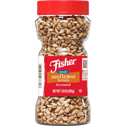 Fisher_Dry_Roasted_Sunflower_Seeds_Kernels_with_Sea_Salt,_7.25_oz,_Sunflower_Seeds_to_Eat,_Gluten-Free,_No_Sugar_Added,_Crunchy_Snacks_for_Adults,_Perfect_for_Salads,_Yogurt,_&_On-the-Go_Snacking