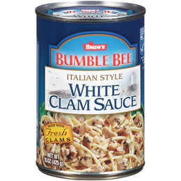 Snow's_Italian_Style_White_Clam_Sauce,_15_Ounce_-_Authentic_Italian_Clam_Sauce_-_Made_with_Fresh_Clams,_Garlic_&_Spices_-_MSC_Certified