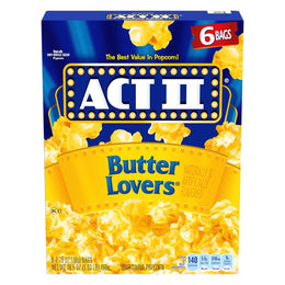 ACT_II_Butter_Lovers_Microwave_Popcorn,_6_ct_2.75_oz_Bags