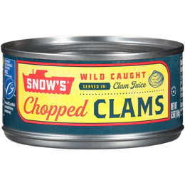 Snow's_Wild_Caught_Chopped_Clams_Canned,_6.5_oz_Can_-_5g_Protein_Per_Serving_-_Gluten_Free,_Keto_Friendly,_99%_Fat_Free