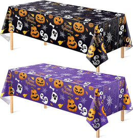 OHOME_Halloween_Decorations_-_Disposable_Plastic_Halloween_Tablecloth_|_Halloween_Party_Decorations_Favors_Supplies_for_Table_Decor_Indoor_Outdoor_Backdrop_Banner,2_Pack