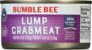 Bumble_Bee_Lump_Crab_Meat,_6_oz_Can_-_14g_Protein_&_1g_Carb_Per_Serving_-_Wild_Caught,_Small_Chunks,_Drain_Before_Use_-_Packaging_May_Vary