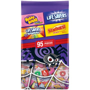 SKITTLES Original, SKITTLE Wild Berry & STARBURST Original and STARBURST FaveRed Fruity Halloween Chewy Candy Fun Size