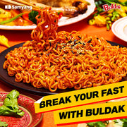 Samyang_Buldak_Korean_Hot_Spicy_Chicken_Stir-Fried_Ramyun_Noodles_4.94_oz_(Pack_of_5)