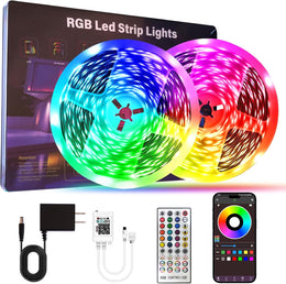 Led_Lights_for_Bedroom_200_FT_(2_Rolls_100_FT),_with_Remote_and_Application_Control_RGB_Color_Changing_LED_Strip_Lights,_Music_Synchronization,_Used_for_Room,_Family,_Party_Decoration