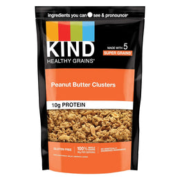 KIND_Healthy_Grains_Granola,_Peanut_Butter_Clusters,_Healthy_Snacks,_Gluten_Free,_100%_Whole_Grains,_10g_Protein,_11oz,_1_Count