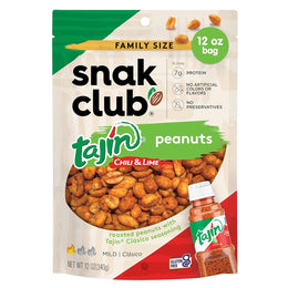 Snak_Club_Tajin_Peanuts,_Roasted_Nuts_with_Chili_and_Lime_Seasoning,_Mild,_Gluten-Free_and_Kosher_Snacks,_No_Artificial_Colors_or_Flavors,_No_Preservatives,_12_oz_Resealable_Bag