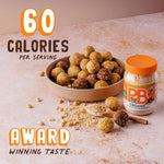 PBfit_8_Ounce_Organic_Peanut_Butter_Powder,_Powdered_Peanut_Spread_from_Real_Roasted_Pressed_Peanuts,_7g_of_Protein_7%_DV,_Gluten-Free,_60_calories,_87%_less_fat_(Pack_of_1)