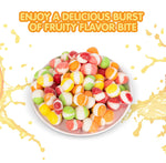 Freeze_Dried_Candy_Gourmet_Crunch_Candies_12oz_Bag_Pouch_Assorted_Cherry_Strawberry_Lemon_Lime_Orange_Original_Rainbow_Fruity_Flavor_Ideal_Gift_Snack