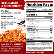 MaeMai_Medium_Spice_(SPICY)_-_Crispy_Onions_&_Garlic_Flakes_-_Crunchy_All-Purpose_Seasoning,_Keto,_Salad_Toppings,_Fried_Onions_-_Ramen,_Rice_Seasoning,_Vegan,_Gluten-free_|_3.17oz_(90g)