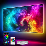 PANGTON_VILLA_LED_Lights_for_TV_40-100_Inch,_10FT/16.4FT/18FT_/24.6FT_ICRGB_TV_LED_Backlight_Kit_with_Bluetooth_APP_&_24_Keys_Remote,_Music_Sync_Lights_Behind,_USB_Cable_Powered,_Not_Waterproof