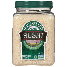 RiceSelect_Sushi_Rice_for_Sushi_and_Japanese_Food,_Premium_Gluten-Free_Short-Grain_Rice,_Non-GMO,_32-Ounce_Jar