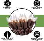 612_Vermont_20_Clear_Mini_Christmas_String_Lights_on_Brown_Wire_Cord,_UL_Approved_for_Indoor_Use_Only,_5_Foot_of_Lighted_Length,_6_Foot_of_Total_Length