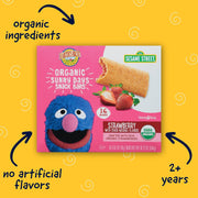 Earth's_Best_Organic_Kids_Snacks,_Sesame_Street_Toddler_Snacks,_Organic_Sunny_Days_Snack_Bars_for_Toddlers_2_Years_and_Older,_Strawberry_with_Other_Natural_Flavors,_16_Bars_Per_Box