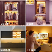 LAFULIT_Under_Cabinet_Lighting_Kit,_13FT_/_16.4FT_Flexible_LED_Strip_Lights_with_Remote_&_Power_Adapter,_2700K–6000K_Warm/Neutral/Daylight_White_&_Multicolor_Options,_for_Kitchen_Cabinets,_Shelves,_Desks_&_Counters