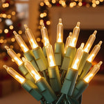PREXTEX_100_Count_Clear_Christmas_Lights_-_Ultra_Bright_String_Lights_with_Green_Wire_for_Indoor_and_Outdoor_Use,_Christmas_Trees,_Holidays,_Patios_and_Garden