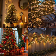 LED_Connectable_Christmas_Tree_Lights,_End-to-End_Plug_8_Modes_Indoor_Lights_with_Timer,_Outdoor_Indoor_Fairy_Lights_Christmas_Tree,_Patio,_Garden,_Party,_Wedding,_Holiday
