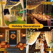 LED_Connectable_Christmas_Tree_Lights,_End-to-End_Plug_8_Modes_Indoor_Lights_with_Timer,_Outdoor_Indoor_Fairy_Lights_Christmas_Tree,_Patio,_Garden,_Party,_Wedding,_Holiday