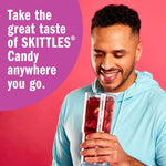 Skittles_Singles_To_Go_Variety_Pack,_Watertok_Powdered_Drink_Mix,_Zero_Sugar,_Low_Calorie,_Includes_4_Flavors,_1_Box_(20_Single_Servings)_(Wild_Berry)
