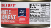 Bumble_Bee_White_Flake_Crab_Meat_in_Water,_6_oz_Can_-_16g_Protein_&_1g_Carb_Per_Serving_-_Wild_Caught,_Flaky,_Drain_Before_Use,_6_Ounce_(Pack_of_1)