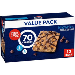Fiber_One_70_Calorie_Brownies,_Chocolate_Chip_Cookie_Snack_Bars,_2g_Sugar,_Value_Pack,_12_Ct,_10.6_oz