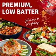 MaeMai_Medium_Spice_(SPICY)_-_Crispy_Onions_&_Garlic_Flakes_-_Crunchy_All-Purpose_Seasoning,_Keto,_Salad_Toppings,_Fried_Onions_-_Ramen,_Rice_Seasoning,_Vegan,_Gluten-free_|_3.17oz_(90g)