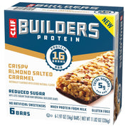 CLIF_BUILDERS_Protein_Bars_-_Crispy_Almond_Salted_Caramel_-_Reduced_Sugar_-_Gluten_Free_-_16g_Protein_-_No_Artificial_Sweeteners_-_1.97_oz._(6_Pack)
