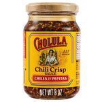 Cholula_Chili_Crisp_Sauce,_Chiles_&_Pepitas,_Crunchy_Topping_for_Tacos,_Tostadas,_Eggs,_Pizza_and_More,_8_oz