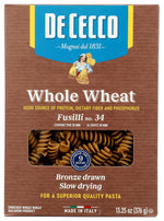 De_Cecco_Pasta_Fusilli_Whole_Wheat_Pasta,_13.25_oz