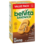 belVita_Breakfast_Bar_Biscuit_Sandwiches,_Dark_Chocolate_Creme,_Value_Pack,_12_Packs_(2_Biscuits_Per_Pack)