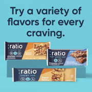 Ratio_Soft_Baked_Bars,_Chocolate_Brownie,_1g_Sugar,_Keto_Friendly,_5.34_oz_(6_Bars)
