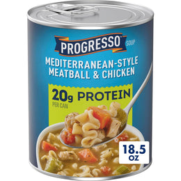 Progresso_Protein_Mediterranean-Style_Meatball_and_Chicken_Soup,_Canned_Soup,_18.5_oz