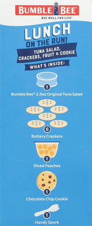 Bumble_Bee_Lunch_On_The_Run_Tuna_Salad_with_Crackers_Kit,_8.2_oz_(Pack_of_4)_-_Ready_to_Eat,_Includes_Crackers,_Cookie_&_Peaches_-_Wild_Caught_Tuna_-_Shelf_Stable_&_Convenient_Source_of_Protein