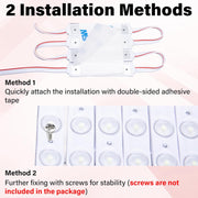 60_LED/120_Led_Van_Interior_Light_Kits,_12V_Led_Light_Strip,_Cargo_Van_Accessories,_Ceiling_Work_Lights_Kit,_Enclosed_Trailer_Lights_for_Truck_Vans_RV_Boats_Caravans,_20_Modules/40_Modules(White)