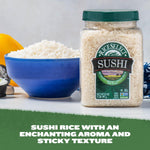 RiceSelect_Sushi_Rice_for_Sushi_and_Japanese_Food,_Premium_Gluten-Free_Short-Grain_Rice,_Non-GMO,_32-Ounce_Jar