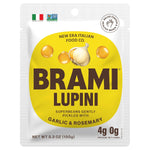 BRAMI_Lupini_Beans_Snack,_Garlic_&_Rosemary,_7g_Plant_Based_Protein,_0g_Net_Carbs,_Vegan,_Vegetarian,_Keto,_Mediterranean_Diet,_Non_Perishable,_5.3_Oz