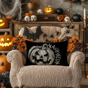 AACORS_Halloween_Pillow_Cover_12x20_Inches_-_Pumpkin_Farmhouse_Decor,_Spooky_Holiday_Throw_Pillow_Case_for_Sofa_Couch,_Home_Party_Decorations_(Black)_AA748-12