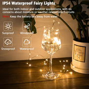 2_Pack_Timer_Fairy_Lights_Battery_Operated,_16.4FT_50_LED_Dark_Green_Wire_Micro_Starry_Twinkle_Light_with_Auto_Waterproof,_Christmas_String_Lights_for_Indoor_Outdoor_Yard_Decor_(Warm_White)