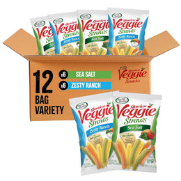 Sensible_Portions_Garden_Veggie_Straws_Multi-Pack,_Sea_Salt_and_Zesty_Ranch_Flavor,_0.75_Ounce_Bag,_12-Pack