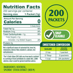 SPLENDA_Stevia_Zero_Calorie_Sweetener,_Sugar_Substitute_Packets,_200_Count_(Pack_of_1)