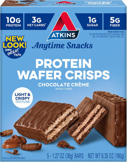 Atkins_Chocolate_Creme_Protein_Wafer_Crisps,_Protein_Dessert,_4g_Net_Carb,_1g_Sugar,_High_in_Fiber,_Keto_Friendly,_5_Count