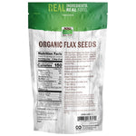 NOW_Foods,_Organic_Flax_Seeds,_Source_of_Essential_Fatty_Acids_and_Fiber,_Certified_Non-GMO,_Kosher,_1-Pound_(Packaging_May_Vary)