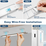 63_LED_Closet_Lights_Motion_Sensored,_2500mAh_Rechargeable_Under_Cabinet_Lighting,_Dimmable_&_Magnetic_Light_Bar_for_Kitchen_Cabinets,_Hallways_(2_Pack)