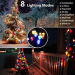 Joomer_Solar_Christmas_Lights,_2_Pack_Total_LED_8_Modes_Waterproof_Solar_String_Lights_Outdoor_Auto_ON/Off_for_Patio,_Tree,_Garden,_Christmas_Decorations