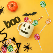 Halloween_Multicolor_Skulls_Tattoo_Lollipop_Suckers_Candy,_Great_for_Halloween_Goody_Bag_Fillers,_Individually_Wrapped,_6_gram_Pop_(Half-Pound)