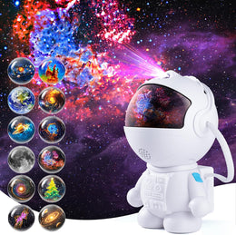 Astronaut_Galaxy_Projector,Star_Projector_with_12_Space_Films,Galaxy_Projector_for_Bedroom_with_Timer_and_360°Rotating_Magnetic_Head,Planetarium_projectors_is_Suitable_for_Kids_and_Adults_(White)